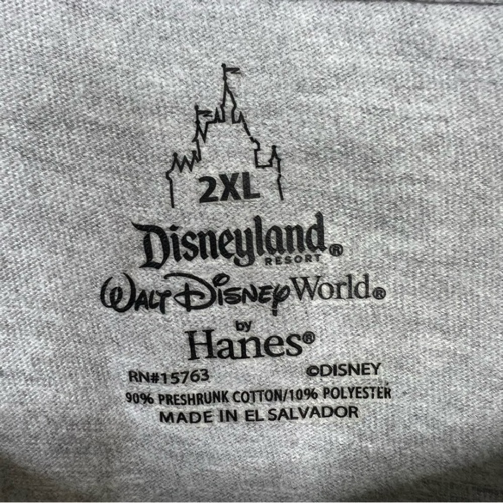 VTG Disney Shirt Size 2X Womens Short Sleeve Mickey Mouse 1971 - Picture 5 of 11